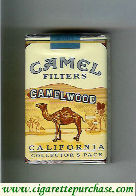 Camel collection version Collectors Pack California Filters cigarettes hard box